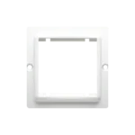 Adaptér pre montáž štandardu 45×45 mm, biela