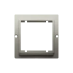 Adaptér pre montáž štandardu 45×45 mm, saténový, metalizovaný