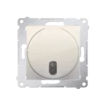Elektronický zvonček, krémová
