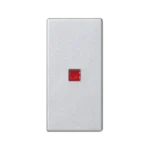 Kláves, K45, s podsvietením farba: červený, 45×22,5mm, hliník