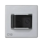 Istič, K45, charakteristika C, 10A, 250V, 45×45mm, hliník