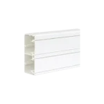 Inštalačný kanál, CABLOPLUS, PVC, 130×55mm, IK07, Komory: 2, čisto biela
