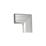 Uhol, dole, CABLOMAX, 210×55mm, hliník