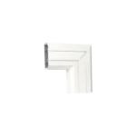 Uhol, dole, CABLOMAX, 210×55mm, čisto biela