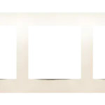 Rámček 3- násobný kovový, zlatá