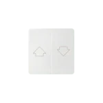 Kryt pre mechanizmus 75331-39, biela