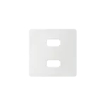 Kryt pre zásuvka 2 x USB, biela