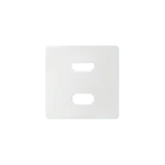 Kryt pro zásuvka USB + HDMI, biela