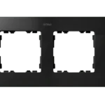 Rámček 2- násobný, grafit, základňa biela