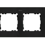 Rámček 4- násobný, grafit, základňa hliníková