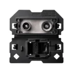 Anténna zásuvka R/TV-SAT koncová + počítačová zásuvka RJ45 cat.6 (mechanizmus, bez montážneho rámika), Meno prod.: R/TV+SAT+RJ45