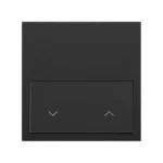 Dostupné len ako jednotlivé diely, Nahradený za:: 10001080-238 + 10001610-238, panel 1-násobný: 1 kryt žalúziový, Simon 100, IP20, čierny matný