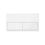 Dostupné len ako jednotlivé diely, Nahradený za:: 10001620-230 + 2x 10000010-230, panel 2-násobný: 2 kryty, Simon 100, IP20, biela matná