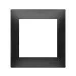 Rámček 1- násobný, čierny matný