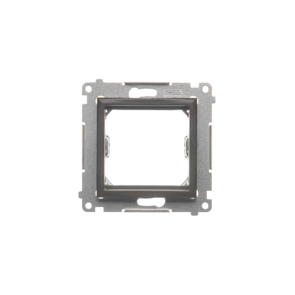 img_6526.jpg Adaptér pre montáž štandardu 45×45 mm, hnedá matná – Obrázok 1