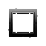 Adaptér pre montáž štandardu 45×45 mm, čierny matný