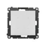 Jednoduchý tlačidlový ovládač osvetlenia [Wi-Fi] - SWITCH, 16A, 230V, (prístroj s krytom), svetlosivá matná