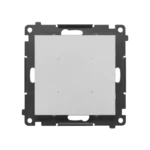 Jednoduchý tlačidlový ovládač osvetlenia [Wi-Fi] - SWITCH, 16A, 230V, (prístroj s krytom), hliník matný