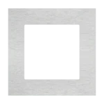 Rámček 1 - násobný kovový, Klasický Inox