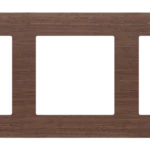 Rámček 3- násobný drevený, orechový