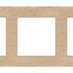 Rámček 5 - krát drevený, svetlý dub