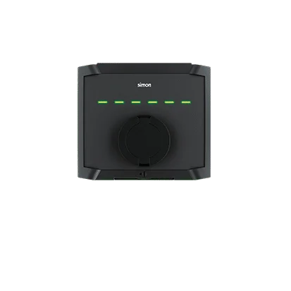 Nabíjacia stanica pre elektromobily, Simon SM34, 22kW, voliteľné RFID,