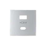 Kryt nabíjačky USB typ A+C, hliník