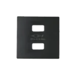 STIAHNUTÝ Z PONUKY - do vypredania zásob, kryt nabíjačky USB - typ A+A, Simon 82, IP20, grafit