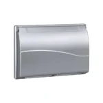 Rámček krabice s krytom, CIMA PRO, 6×K45, hliník