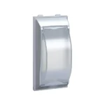 Kryt s vekom, CIMA, pre SBC, SBM, SF pre 2pólové zariadenia, 108×52mm, hliník