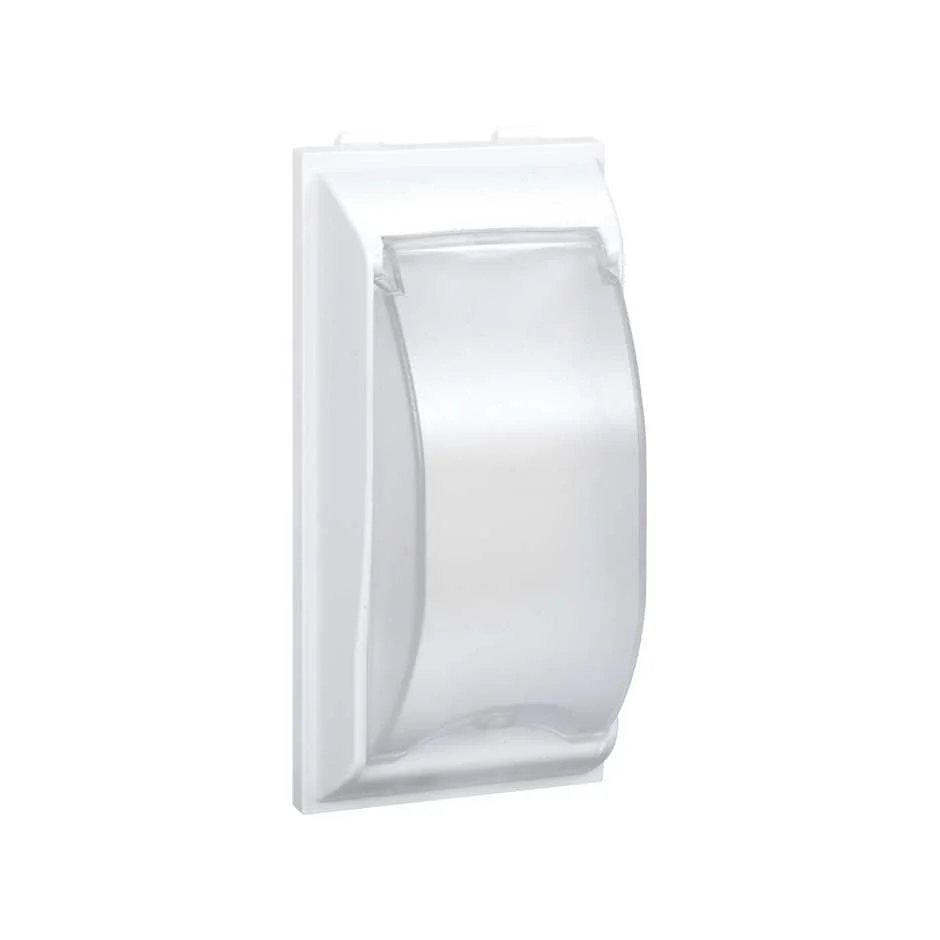 img_8770.jpg Kryt s vekom, CIMA, pre SBC, SBM, SF pre 2pólové zariadenia, 108×52mm, čisto biela – Obrázok 1