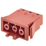 Zásuvka samica, GESIS®, 3pólová zástrčka, 16A, 250V, červený