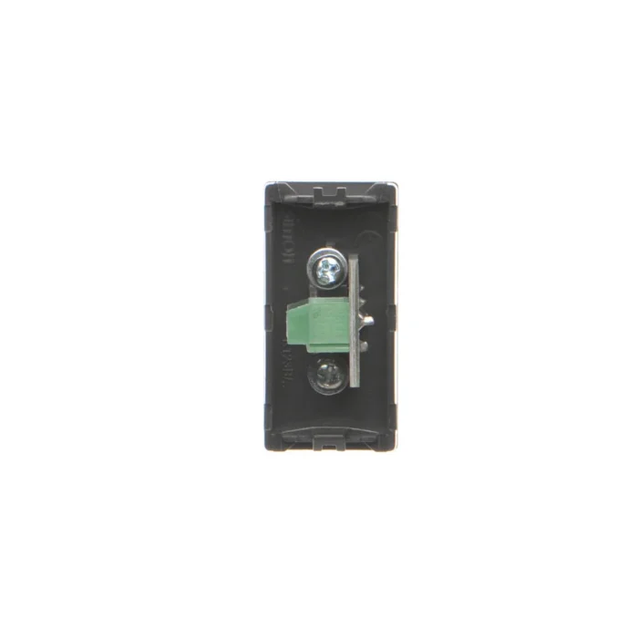 Kryt, K45, zásuvka mini-jack, 45×22,5mm, grafitovo-sivá – Obrázok 3