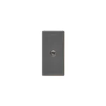 Kryt, K45, zásuvka mini-jack, 45×22,5mm, grafitovo-sivá – Obrázok 2