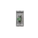 Kryt, K45, zásuvka mini-jack, 45×22,5mm, hliník – Obrázok 3