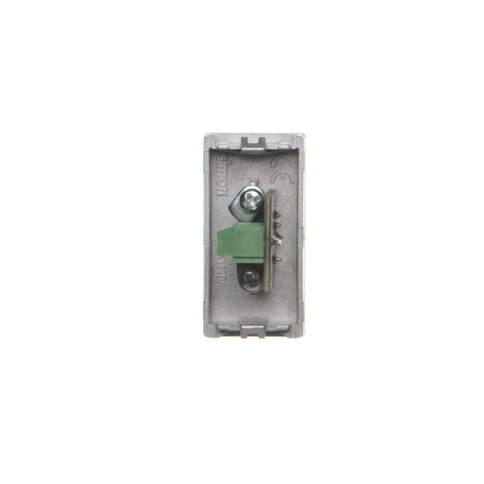 Kryt, K45, zásuvka mini-jack, 45×22,5mm, hliník – Obrázok 3