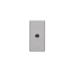 Kryt, K45, zásuvka mini-jack, 45×22,5mm, hliník – Obrázok 2