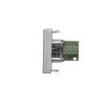 Kryt, K45, zásuvka mini-jack, 45×22,5mm, hliník – Obrázok 4