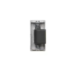 Kryt, K45, adaptér HDMI-HDMI, 45×22,5mm, hliník, HDMI 2.0 – Obrázok 3