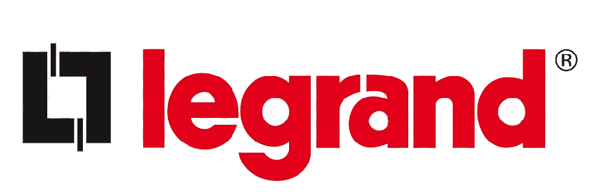 Logo Legrand – výrobca zásuviek, vypínačov, ističov a smart elektroinštalačných riešení pre domácnosti aj firmy