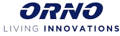 Logo ORNO – výrobca elektroinštalačných produktov a príslušenstva pre domácnosti a firmy