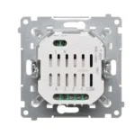 Elektronický 4-násobný spínač/tlačidlo, 6A, biela – Obrázok 3