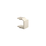 Záslepka otvoru kontaktu RJ45/RJ12 do krytu telekomunikačných zásuviek, (príslušenstvo), zlatá matná