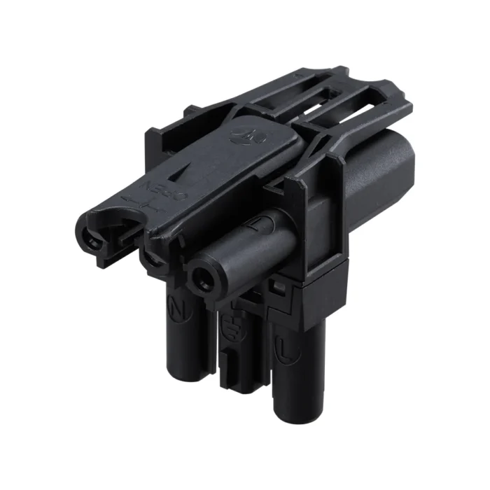 Simon 400 Flash 90, IP20, 16A, čierny, Mont. rozmery: Ø80mm – Obrázok 5