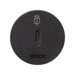 Simon 400 Flash 30, IP20, čierny, Mont. rozmery: Ø17mm