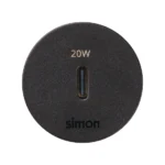 Simon 400 Flash 30, IP20, čierny, Mont. rozmery: Ø17mm